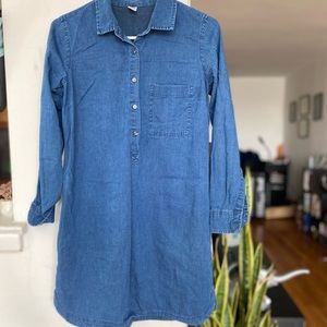 Denim dress. Size XS Petite. Old Navy